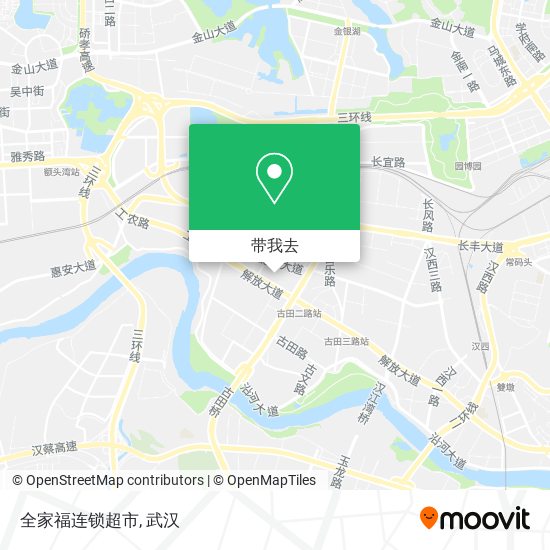 全家福连锁超市地图