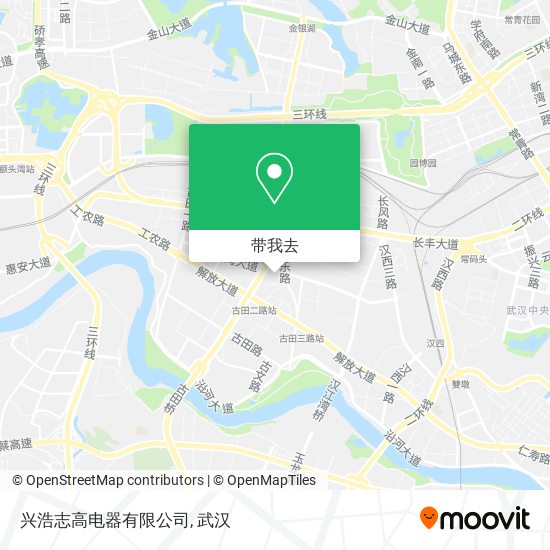 兴浩志高电器有限公司地图