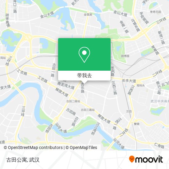 古田公寓地图