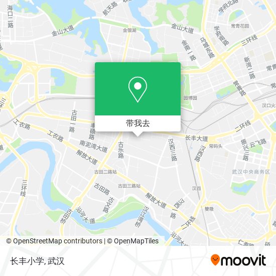 长丰小学地图