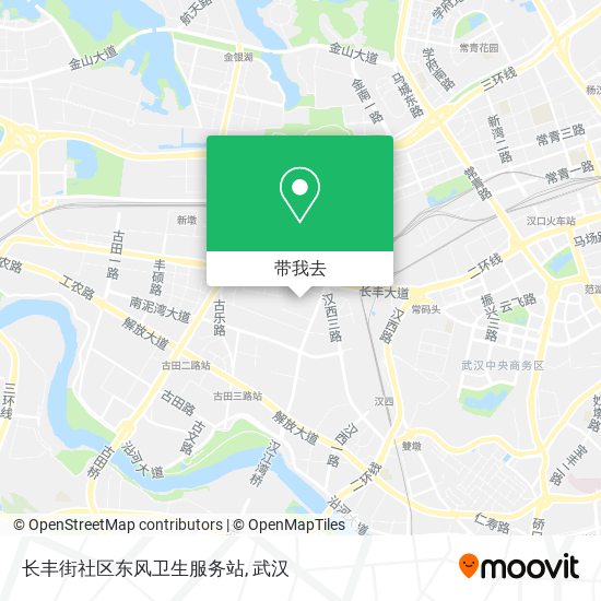 长丰街社区东风卫生服务站地图