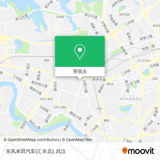 东风本田汽车(汇丰店)地图