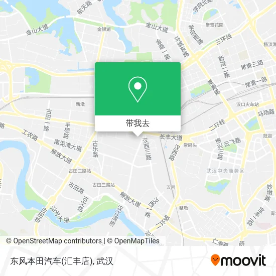 东风本田汽车(汇丰店)地图