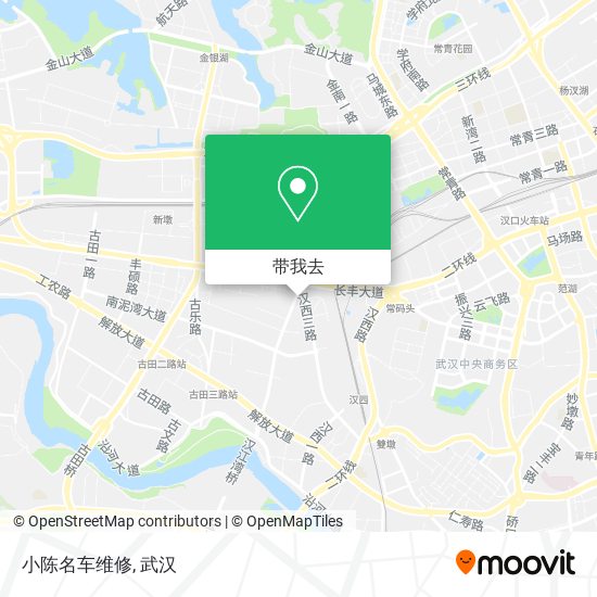 小陈名车维修地图