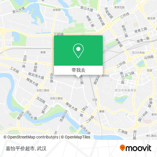 嘉怡平价超市地图