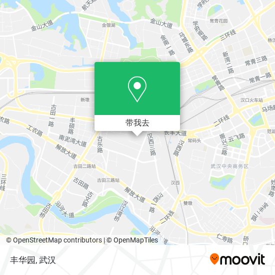 丰华园地图