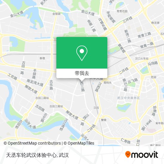 天丞车轮武汉体验中心地图