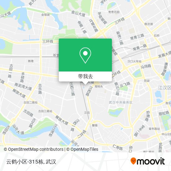 云鹤小区-315栋地图