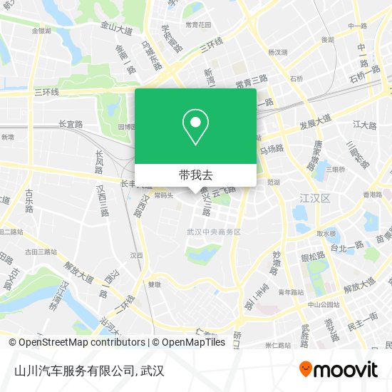 山川汽车服务有限公司地图