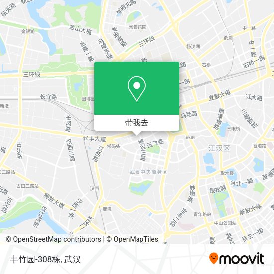 丰竹园-308栋地图