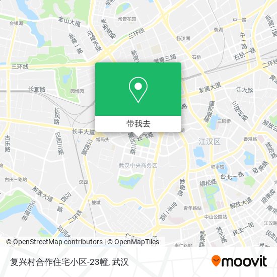 复兴村合作住宅小区-23幢地图