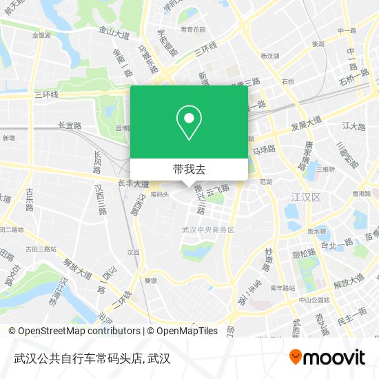 武汉公共自行车常码头店地图