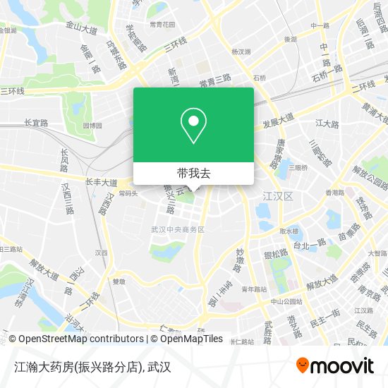 江瀚大药房(振兴路分店)地图