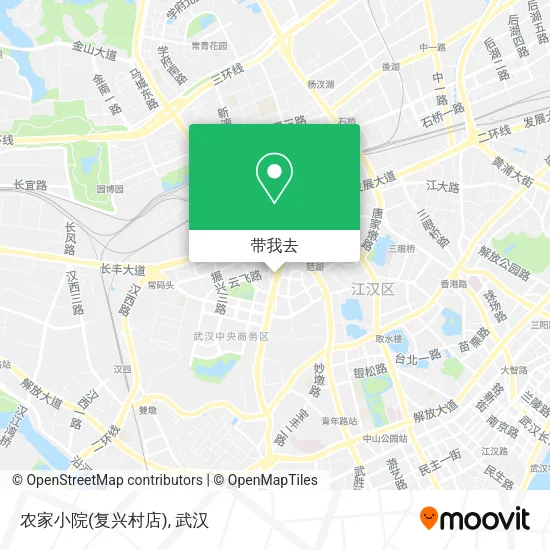 农家小院(复兴村店)地图