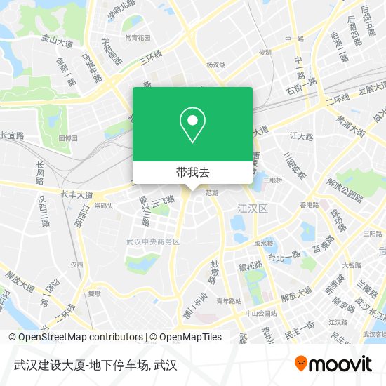 武汉建设大厦-地下停车场地图