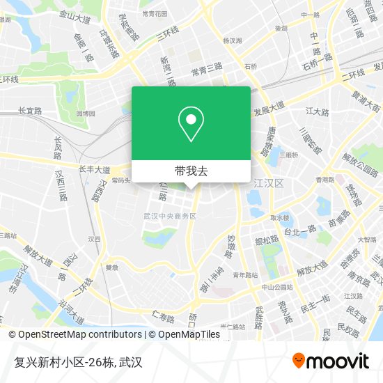 复兴新村小区-26栋地图