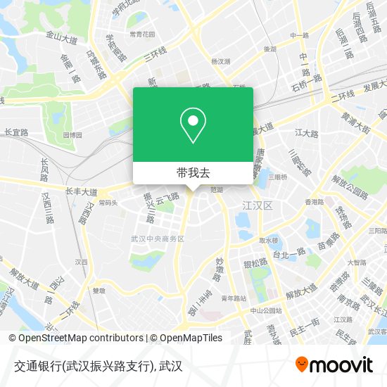 交通银行(武汉振兴路支行)地图