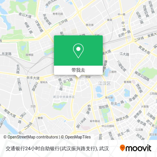 交通银行24小时自助银行(武汉振兴路支行)地图