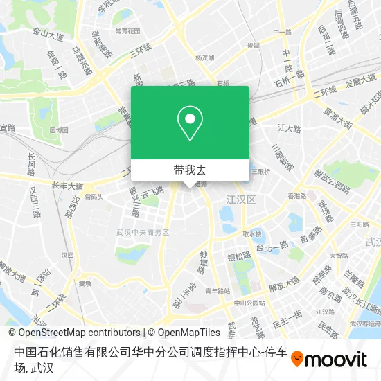 中国石化销售有限公司华中分公司调度指挥中心-停车场地图