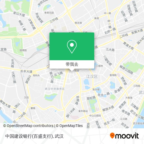 中国建设银行(百盛支行)地图