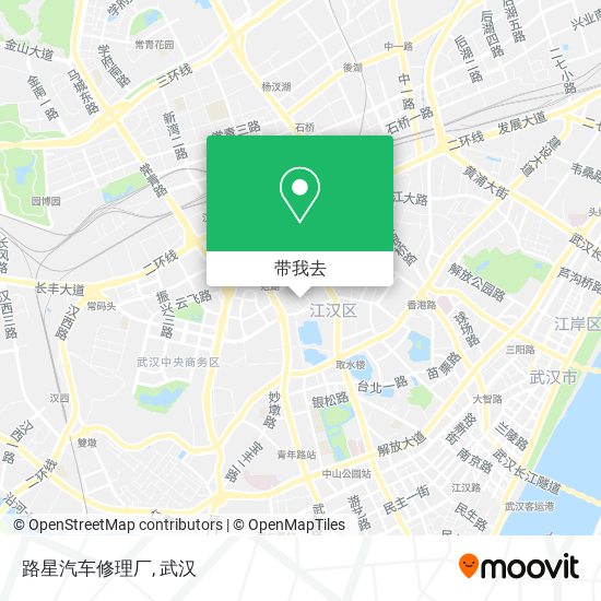 路星汽车修理厂地图