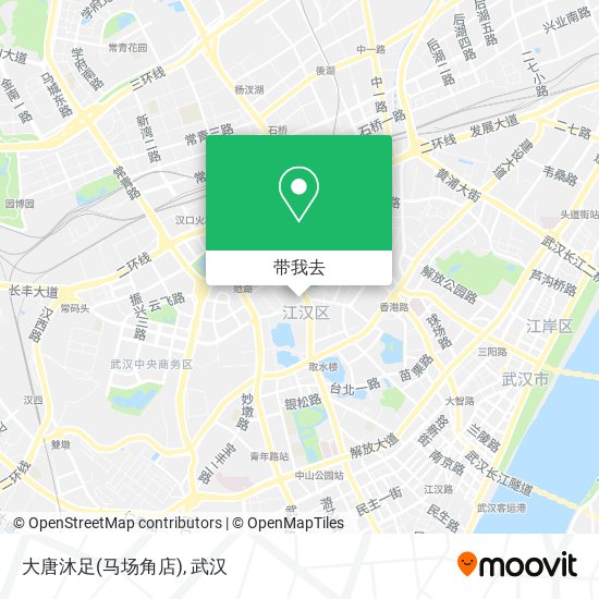 大唐沐足(马场角店)地图