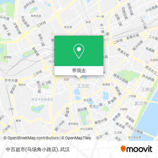 中百超市(马场角小路店)地图
