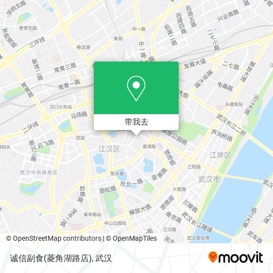 诚信副食(菱角湖路店)地图