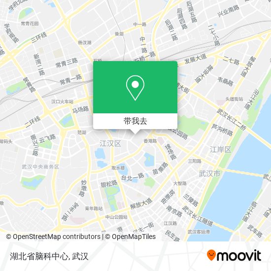 湖北省脑科中心地图