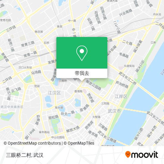 三眼桥二村地图