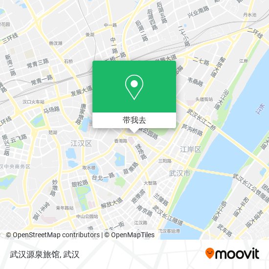 武汉源泉旅馆地图