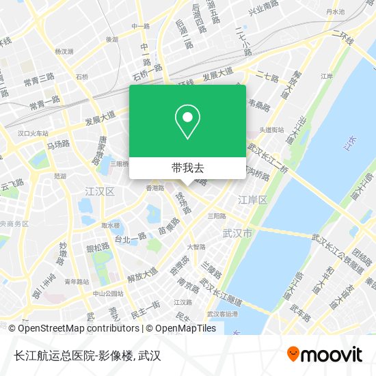 长江航运总医院-影像楼地图