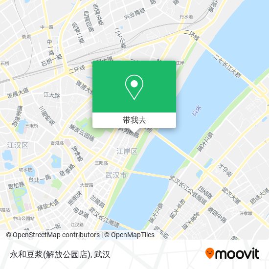 永和豆浆(解放公园店)地图