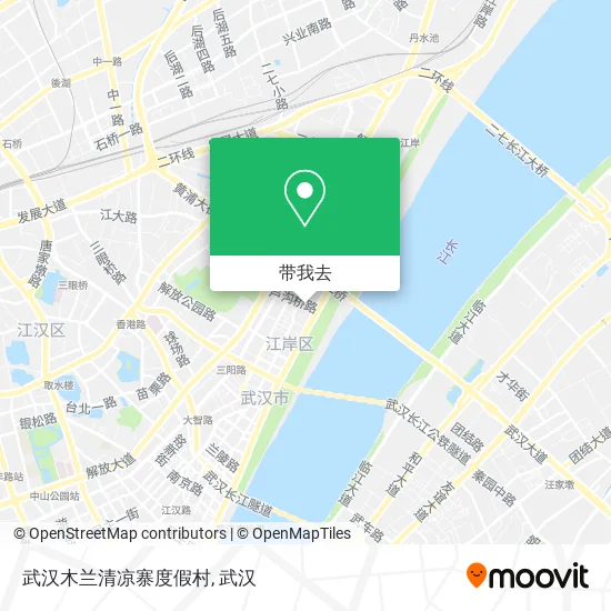 武汉木兰清凉寨度假村地图