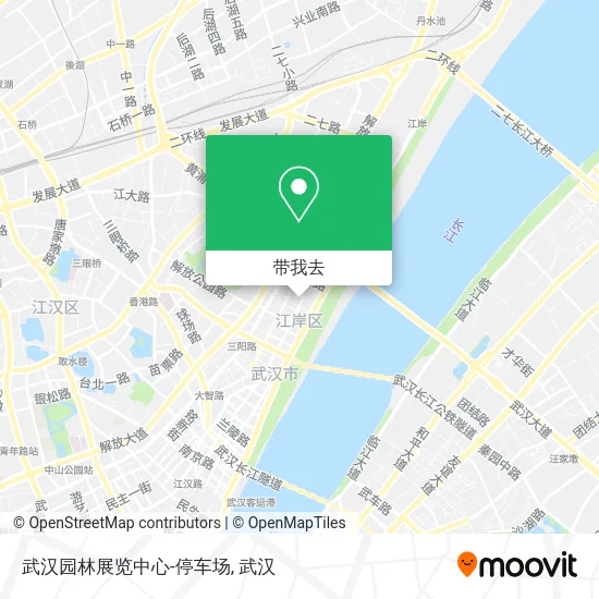 武汉园林展览中心-停车场地图