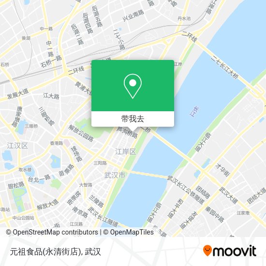 元祖食品(永清街店)地图
