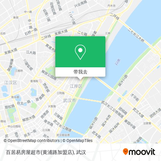 百居易房屋超市(黄浦路加盟店)地图