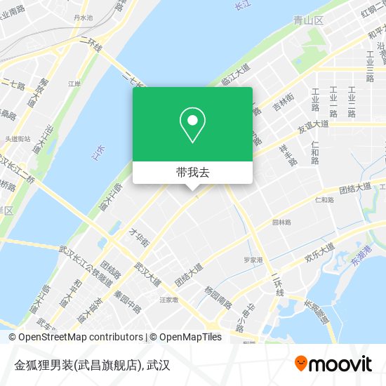 金狐狸男装(武昌旗舰店)地图