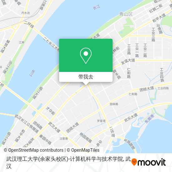 武汉理工大学(余家头校区)-计算机科学与技术学院地图