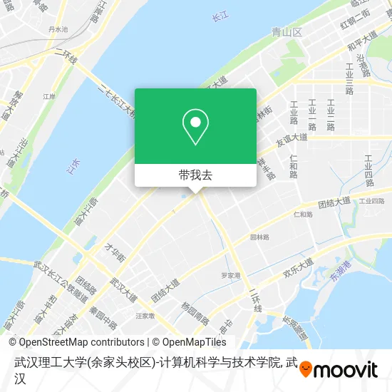 武汉理工大学(余家头校区)-计算机科学与技术学院地图