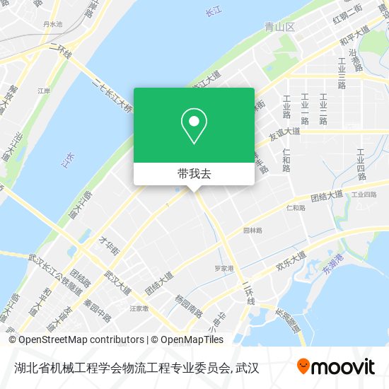 湖北省机械工程学会物流工程专业委员会地图