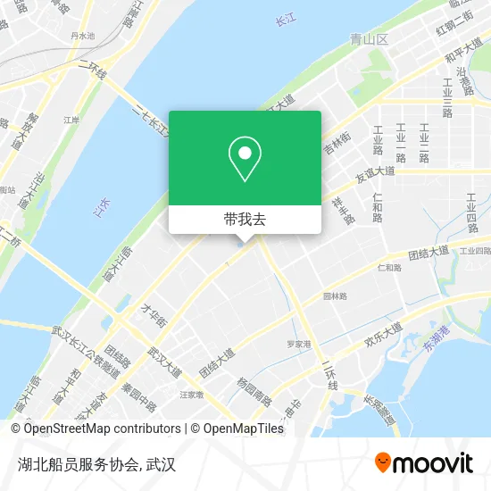 湖北船员服务协会地图