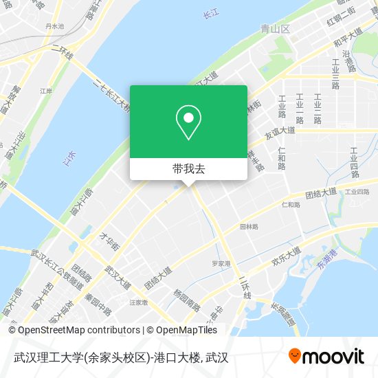 武汉理工大学(余家头校区)-港口大楼地图