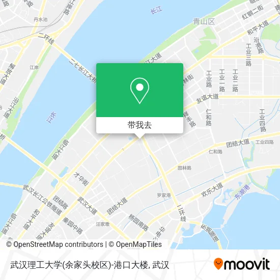 武汉理工大学(余家头校区)-港口大楼地图