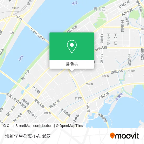 海虹学生公寓-1栋地图