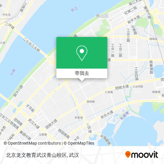 北京龙文教育武汉青山校区地图