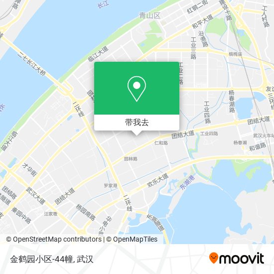 金鹤园小区-44幢地图