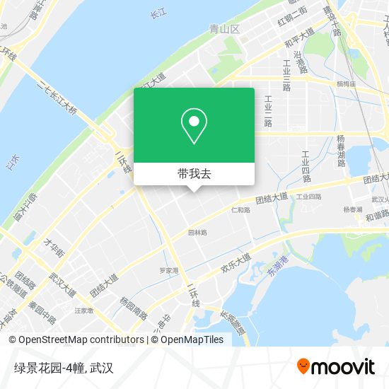 绿景花园-4幢地图