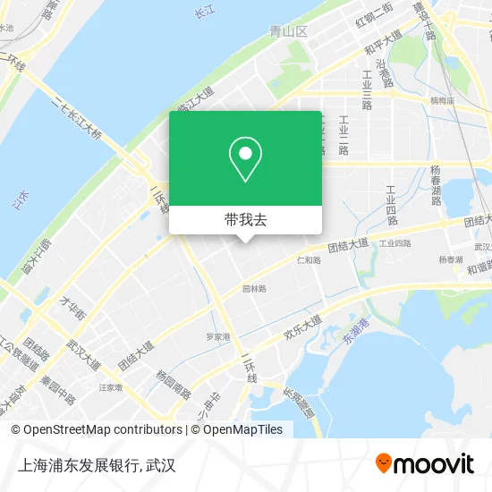 上海浦东发展银行地图