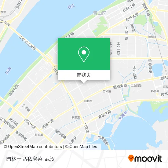 园林一品私房菜地图